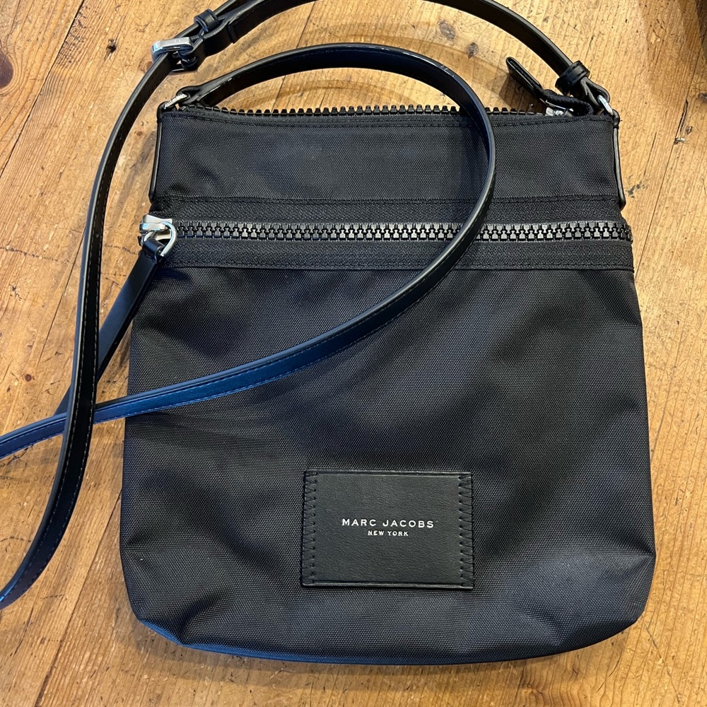 Marc Jacobs nylon black crossbody bag